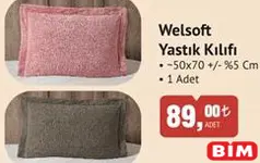 WELSOFT YASTIK KILIFI 50X70